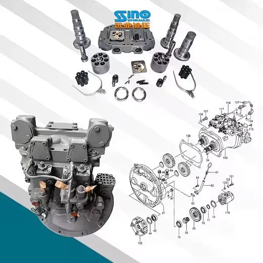 HPV118 Hydraulic Piston Pump Parts